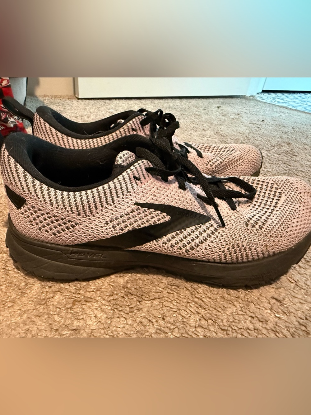 Brooks Women’s Ghostlite Knit Running Shoes — Lavender/Black